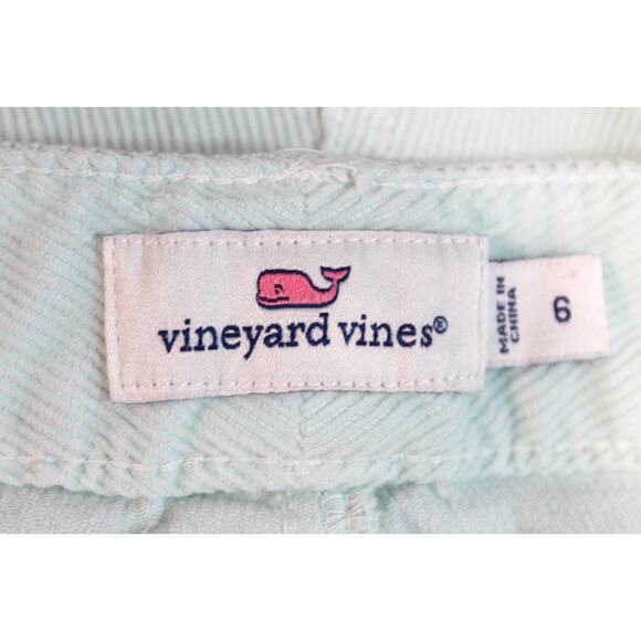 Vineyard Vines Pants Lot of 2 Womens size 6 Green Gray Corduroy Slim Ankle - Picture 7 of 16